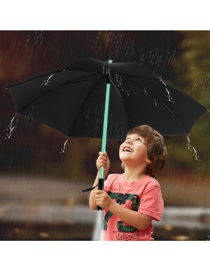 Paraguas LED BESTKEE Sable de Luz 82 cm a Prueba de Viento 2