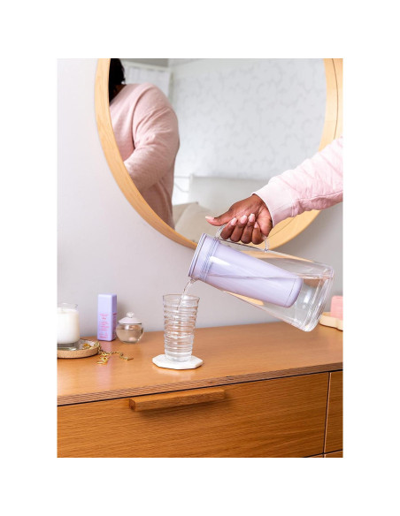 Jarra filtradora LifeStraw Home 10 tazas Wisteria libre BPA
