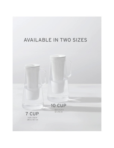 Jarra filtradora LifeStraw Home 10 tazas Wisteria libre BPA