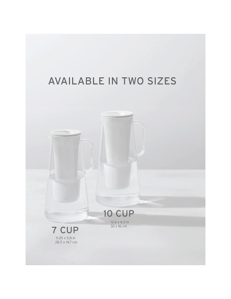 Jarra filtradora LifeStraw Home 10 tazas Wisteria libre BPA