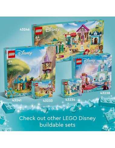 LEGO Disney Frozen Castillo Congelado de Elsa - 163 Piezas