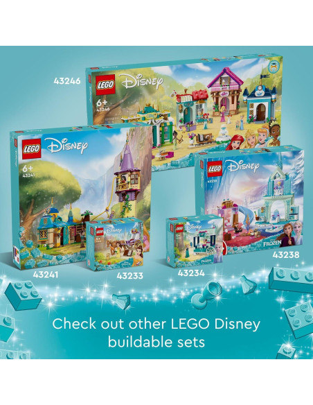 LEGO Disney Frozen Castillo Congelado de Elsa - 163 Piezas