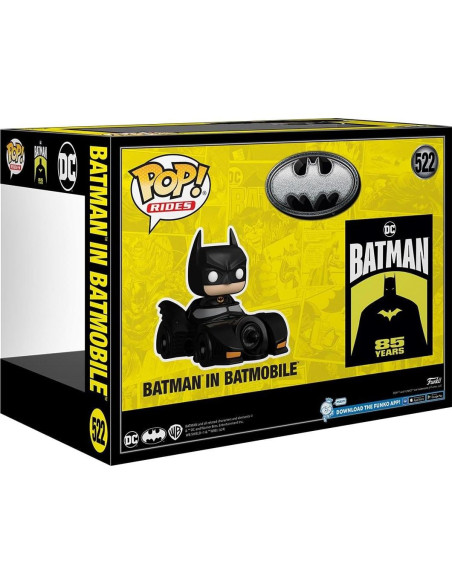 Funko Pop Rides Batman 85 Aniversario en Batmóvil - Figura