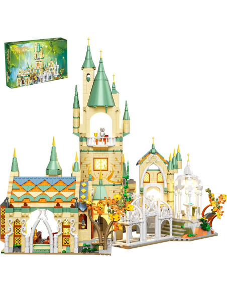 Bloques de Construcción Castillo Medieval LED 1555 Piezas