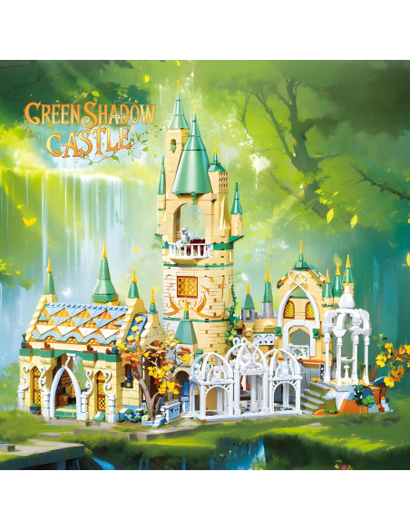 Bloques de Construcción Castillo Medieval LED 1555 Piezas