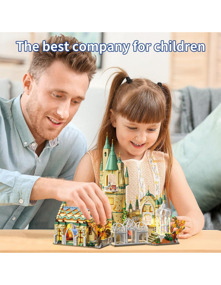Bloques de Construcción Castillo Medieval LED 1555 Piezas