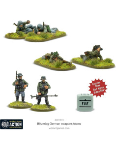 Miniaturas Warlord Games Blitzkrieg 28mm Equipos de Armas 2