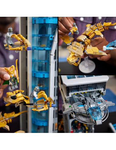 LEGO Marvel Torre de los Vengadores 76269 90cm 31 minifiguras