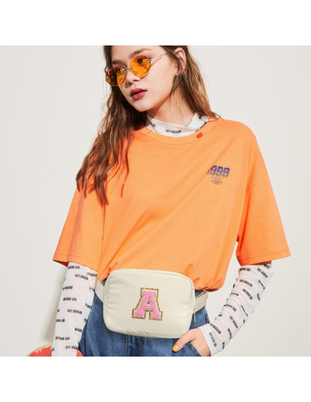 Bolsa de Cintura YOOLIFE Beige para Niñas Adolescentes