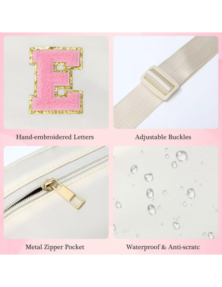 Bolsa de Cintura YOOLIFE Beige para Niñas Adolescentes