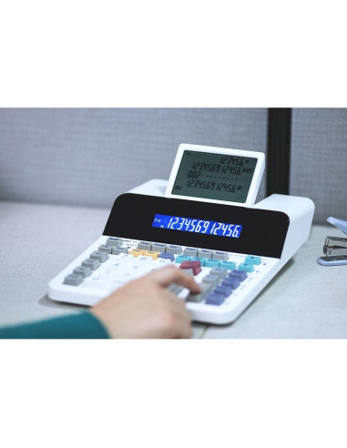 Calculadora sin papel Sharp EL-1901 LCD 12 dígitos