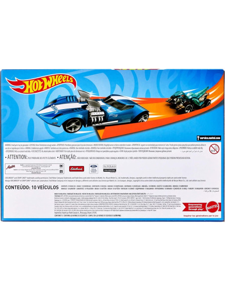 Paquete de 10 Camiones Hot Wheels 1:64 Mezcla 2024 Paquete de 10 Camiones Hot Wheels 1:64 Mezcla 2024