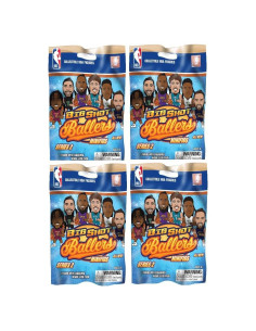 Conjunto de Figuras NBA Big Shot Ballers - Paquete de 4