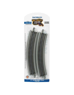 Bachmann Pista Curva E-Z Track 45,72 cm Escala HO