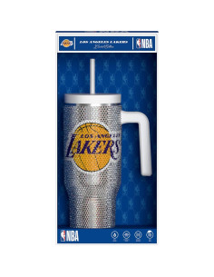 Taza Aislada Hydrapeak 1L Los Angeles Lakers con Asa 2