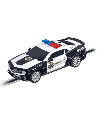 Auto Slot Car Carrera GO!!! Chevrolet Camaro ZL1 Sheriff 1:43