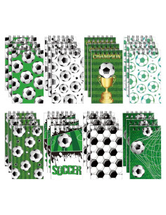24 Cuadernos Mini de Fútbol Sepamoon para Niños y Adolescentes
