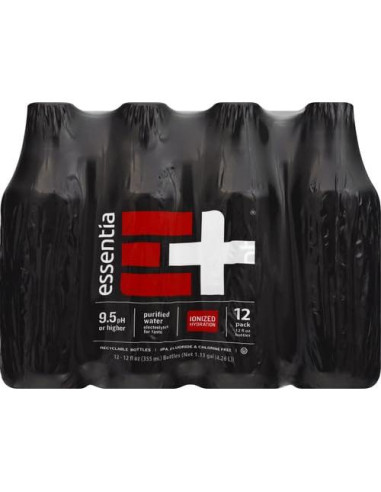 Agua Alcalina Essentia 12 Botellas 354 ml pH 9.5