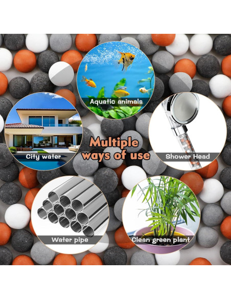 Bola Mineral de Aniones Patelai 200g para Purificación de Agua