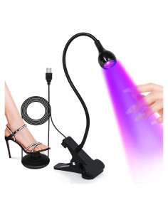 AORAEM Lámpara UV LED para Uñas de Gel con Control de Pie