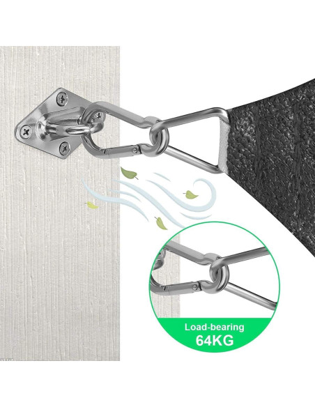 Kit de Hardware para Velas de Sombra Morzejar 80pcs