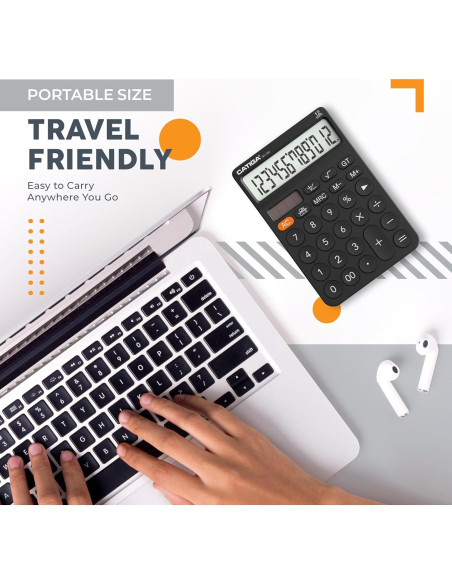 Calculadora de escritorio CATIGA SD-1292 12 dígitos solar