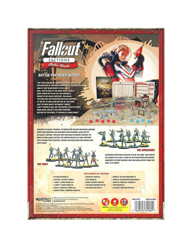 Juego de Escaramuzas Fallout: Facciones - Modiphius - Set Inicio