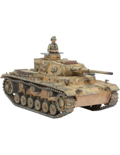 Tanque Panzer III 1:56 Warlord Games para Juegos de Guerra 2