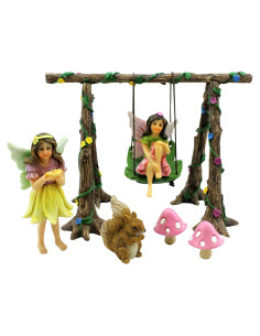 Kit Jardín de Hadas PRETMANNS - 6 Accesorios Miniatura