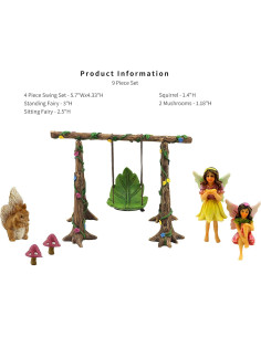 Kit Jardín de Hadas PRETMANNS - 6 Accesorios Miniatura 2