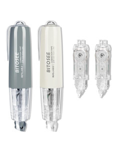 Cinta Correctora Retráctil BITOSEE 4 Piezas Blanca