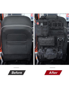 Organizador Táctico FURYENGRAVER para Asiento Trasero 5 Bolsillos 2