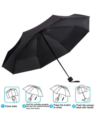 Paraguas Compacto Goothdurs Mini Plegable 37cm UV 95%