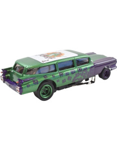 Coche Slot Escala HO Auto World Batman El Joker 1959 Cadillac 2