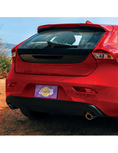 Placa de Licencia NBA Los Angeles Lakers Rico 15x30 cm