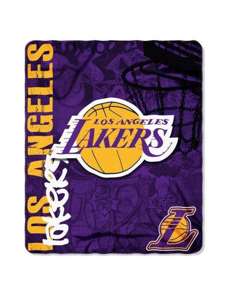 Manta Polar Unisex Adulto NBA Los Angeles Lakers 127x152 cm