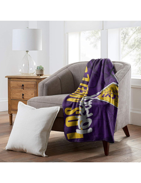 Manta Polar Unisex Adulto NBA Los Angeles Lakers 127x152 cm