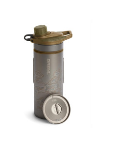 Botella Purificadora GRAYL GeoPress Titanio 710 ml