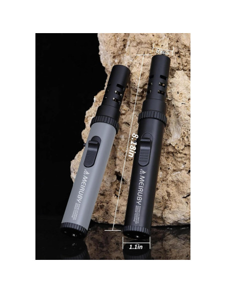 Encendedor de Antorcha MEIRUBY Lightsaber Butano Negro