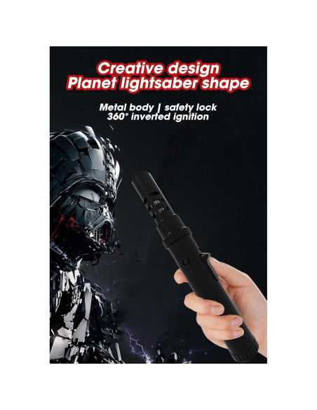 Encendedor de Antorcha MEIRUBY Lightsaber Butano Negro