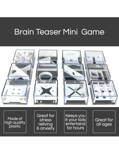 Rompecabezas en Cubo Big Mo's Toys - 12 Juegos Educativos