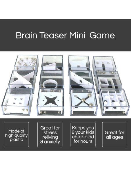 Rompecabezas en Cubo Big Mo's Toys - 12 Juegos Educativos