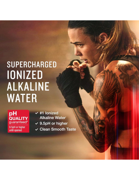 Agua Alcalina Essentia 1L x12, pH 9.5, 99.9% Pura