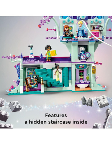 LEGO Disney Casa del Árbol Encantada 2 Niveles 13 Princesas
