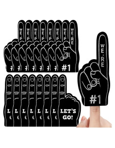 Dedos de Espuma Sinmoe 24 Pcs para Eventos Deportivos