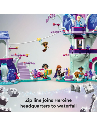 LEGO Disney Casa del Árbol Encantada 2 Niveles 13 Princesas