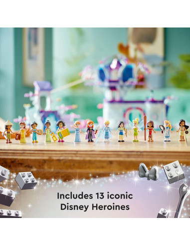 LEGO Disney Casa del Árbol Encantada 2 Niveles 13 Princesas