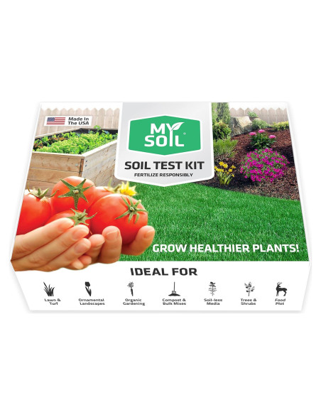 Kit de Prueba de Suelo MySoil - Análisis de Nutrientes y pH