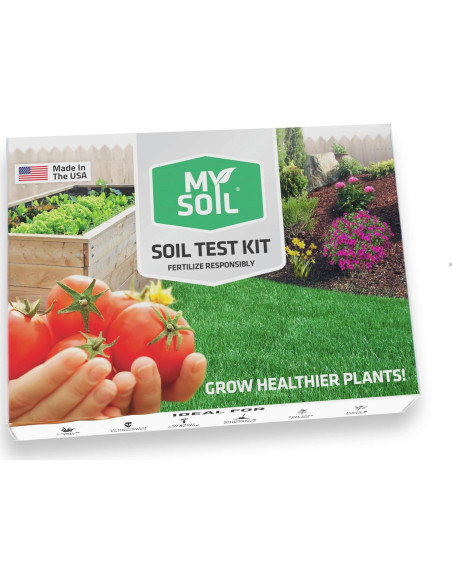 Kit de Prueba de Suelo MySoil - Análisis de Nutrientes y pH