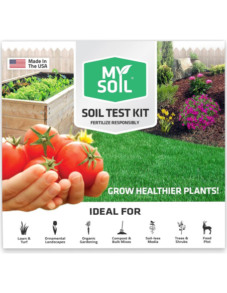 Kit de Prueba de Suelo MySoil - Análisis de Nutrientes y pH